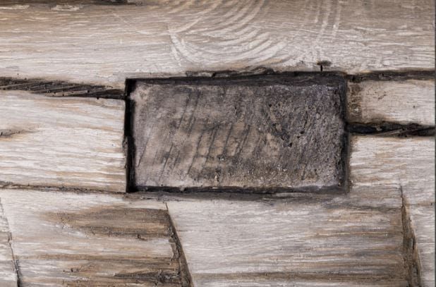 Stock Image - MagraHearth Mortise Barn Beam Mantel - Silver Accessories - Builders Materials
