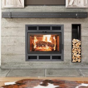 Stock Image - Ambiance - Elegance 36 Ambiance Wood Traditional Fireplace - Builders Materials