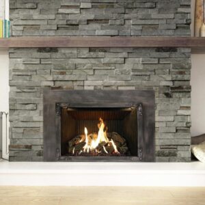 Stock Image - Ambiance - Inspiration 34 Ambiance Gas Contemporary Insert - Builders Materials