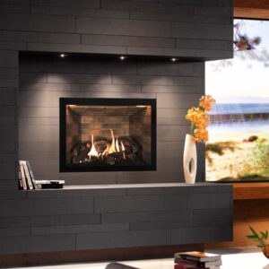 Stock Image - Ambiance - Intrigue 36 Ambiance Gas Contemporary Fireplace - Builders Materials