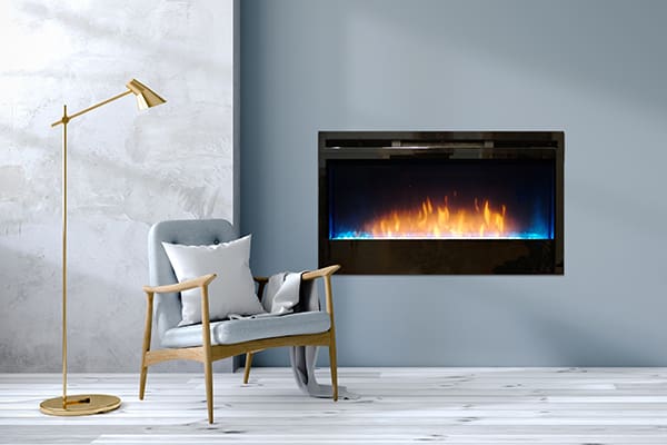Stock Image - American Hearth - Nexfire Linear 34-inch American Hearth - Builders Materials