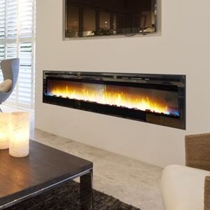 Stock Image - American Hearth - Nexfire Linear 74-inch American Hearth - Builders Materials