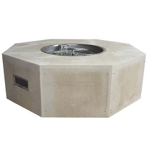Stock Image - HPC Fire Inspired - Octagon Enclosure Diy - Builders Materials