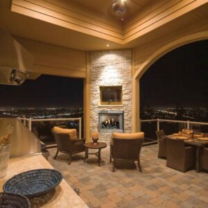 Stock Image - American Hearth - Outdoor Traditional Premium Fireplaces American Hearth - Builders Materials