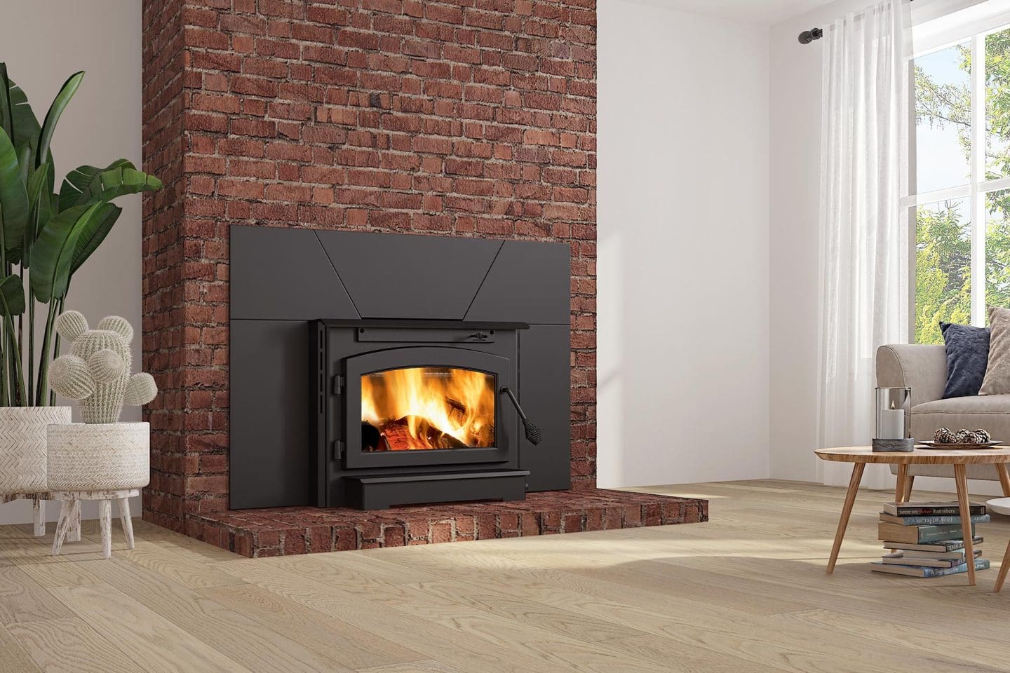 Stock Image - Ambiance - Outlander 19i Ambiance Wood Traditional Insert - Builders Materials