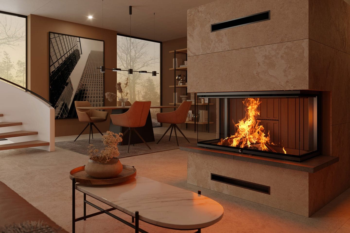 Stock Image - Ambiance - LUXUS 40 Bay Ambiance - Builders Materials