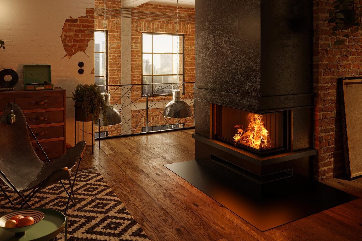 Stock Image - Ambiance - LUXUS 40 Corner Right Ambiance - Builders Materials