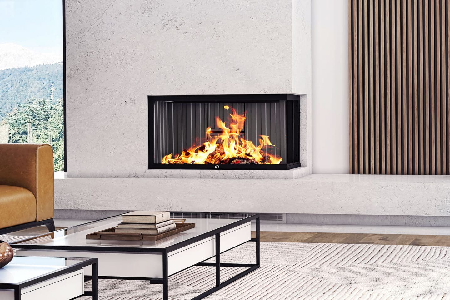 Stock Image - Ambiance - LUXUS 40 Corner Right Ambiance - Builders Materials