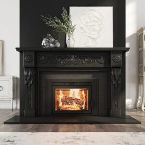 Stock Image - Ambiance - Flair 34 Ambiance Wood Traditional Insert - Builders Materials