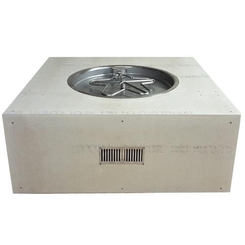 Stock Image - HPC Fire Inspired - Square Enclosure Diy - Builders Materials