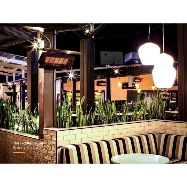 Stock Image - Bromic Heating - BH0210001-1 - Tungsten Smart-Heat - 300 Series Patio Heater Bromic Heating - Builders Materials