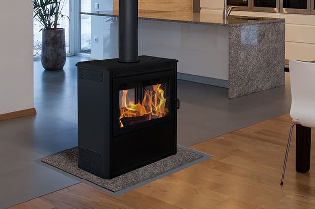 Stock Image - Supreme Vision Stoves - Builders Materials