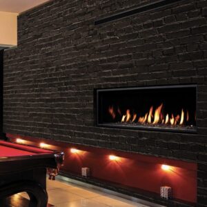 Stock Image - Kingsman - ZCVRB47 - Zero Clearance Clean View - Linear Fireplace Base Model - Builders Materials