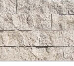 Stock Image - Coronado Stone - Stone - 6" Split Limestone Cream  - Builders Materials