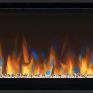Stock Image - Napoleon - Alluravision™ 42 Slimline Electric Fireplace Napoleon Hearth Electric Wall Mount Fireplace - Builders Materials