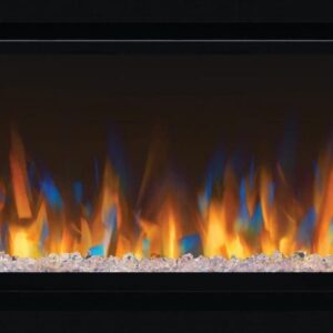Stock Image - Napoleon - Alluravision™ 50 Deep Depth Electric Fireplace Napoleon Hearth Electric Wall Mount Fireplace - Builders Materials