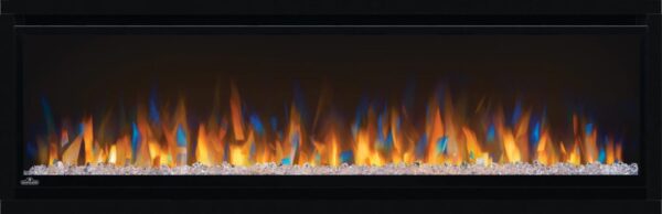 Stock Image - Napoleon - Alluravision™ 50 Deep Depth Electric Fireplace Napoleon Hearth Electric Wall Mount Fireplace - Builders Materials
