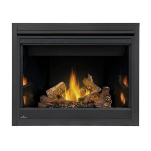 Stock Image - Napoleon - Ascent™ 42 Direct Vent Fireplace, Propane, Millivolt Ignition Napoleon Hearth Gas Fireplace - Builders Materials