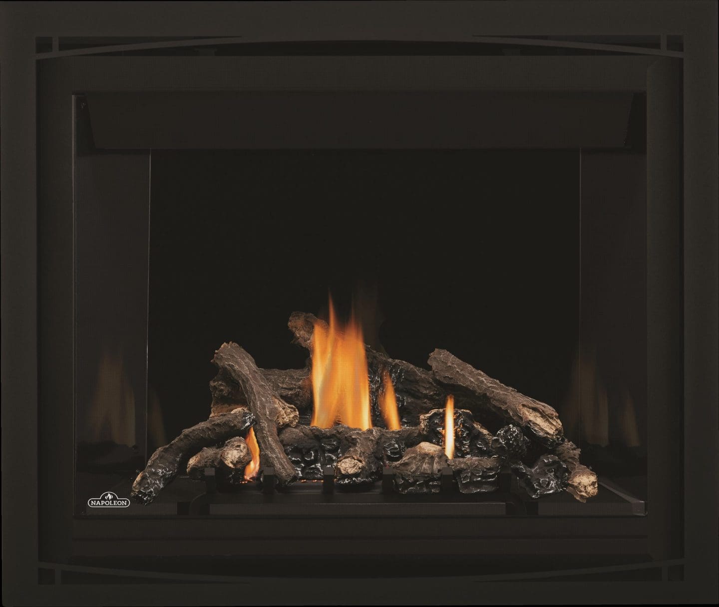 Stock Image - Napoleon - CA42 Direct Vent Fireplace, Propane, Alternate Electronic Ignition Napoleon Hearth Gas Fireplace - Builders Materials