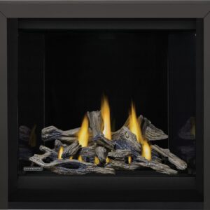 Stock Image - Napoleon - CAX36 Direct Vent Fireplace, Propane, Electronic Ignition Napoleon Hearth Gas Fireplace - Builders Materials