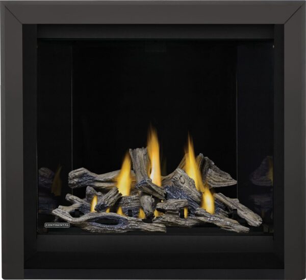 Stock Image - Napoleon - CAX36 Direct Vent Fireplace, Propane, Electronic Ignition Napoleon Hearth Gas Fireplace - Builders Materials