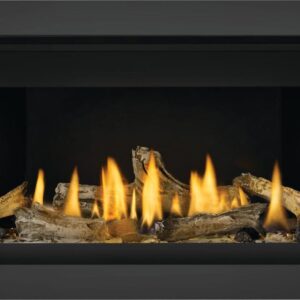 Stock Image - Napoleon - CBL42 Linear Direct Vent Fireplace, Natural Gas, Alternate Electronic Ignition Napoleon Hearth Gas Linear Fireplace - Builders Materials