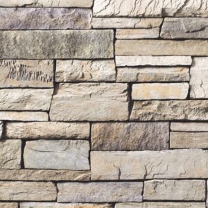Stock Image - Cultured Stone - Stone - Country Ledge Ashfall  - Builders Materials