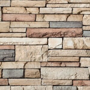 Stock Image - Cultured Stone - Stone - Country Ledge Mojave  - Builders Materials