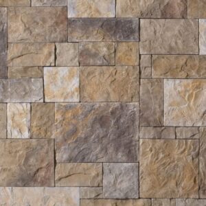Stock Image - Cultured Stone - Stone - Euro Castle Buck County  - Builders Materials