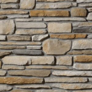 Stock Image - Cultured Stone - Stone - Souther ledge Aspen  - Builders Materials