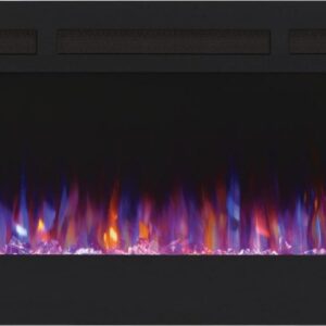 Stock Image - Napoleon - CEFL60 Linear Wall Mount Electric Fireplace Napoleon Hearth Electric Linear & Wall Mount Fireplace - Builders Materials