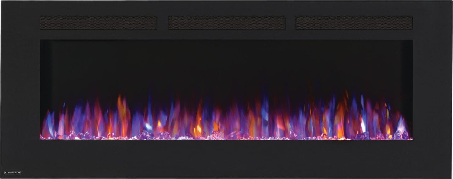 Stock Image - Napoleon - CEFL60 Linear Wall Mount Electric Fireplace Napoleon Hearth Electric Linear & Wall Mount Fireplace - Builders Materials