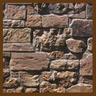 Stock Image - Sunrise Stone - Stone - Elk Lodge  - Builders Materials