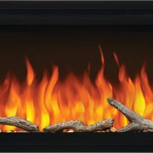 Stock Image - Napoleon - Entice™ 60 Wall-Hanging Electric Fireplace Napoleon Hearth Electric Wall Mount Fireplace - Builders Materials