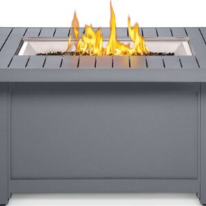 Stock Image - Napoleon - Hamptons Rectangle Patioflame® Table Napoleon Hearth Gas Fire Table - Builders Materials