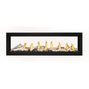 Stock Image - Napoleon - Luxuria™ 62 See Thru Napoleon Hearth Gas Fireplace - Builders Materials