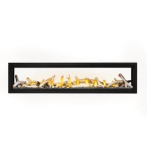 Stock Image - Napoleon - Luxuria™ 74 See Thru Napoleon Hearth Gas Fireplace - Builders Materials