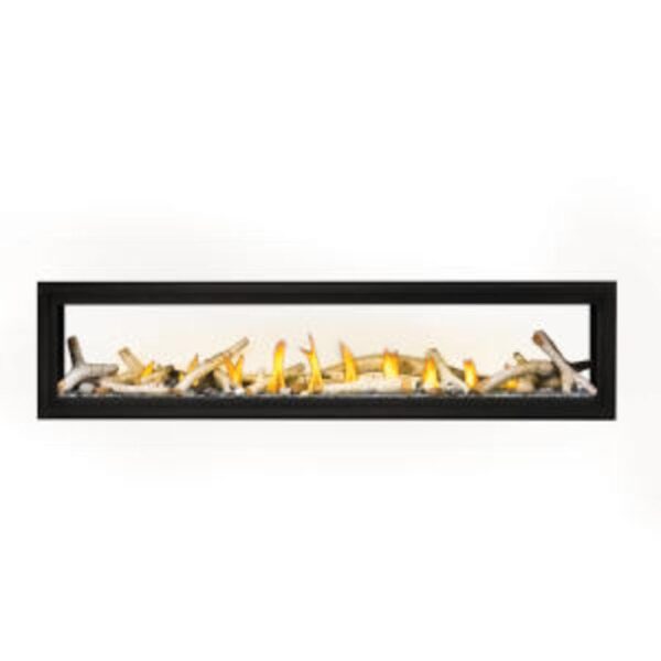 Stock Image - Napoleon - Luxuria™ 74 See Thru Napoleon Hearth Gas Fireplace - Builders Materials