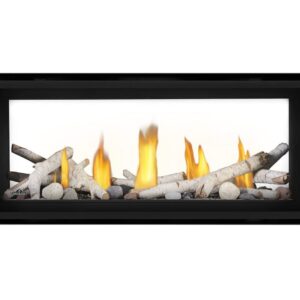 Stock Image - Napoleon - Luxuria™ 38 See Through Direct Vent Fireplace, Natural Gas, Electronic Ignition Napoleon Hearth Gas See-Thru Fireplace - Builders Materials
