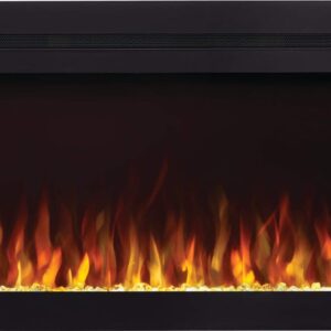Stock Image - Napoleon - Purview™ 42 Electric Fireplace Napoleon Hearth Electric Wall Mount Fireplace - Builders Materials