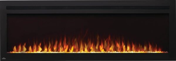 Stock Image - Napoleon - Purview™ 60 Electric Fireplace Napoleon Hearth Electric Wall Mount Fireplace - Builders Materials