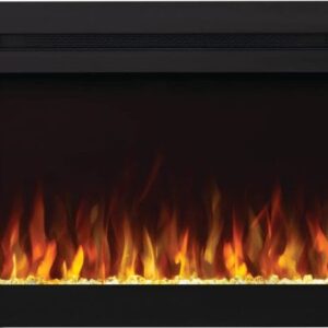 Stock Image - Napoleon - Purview™ 72 Electric Fireplace Napoleon Hearth Electric Wall Mount Fireplace - Builders Materials
