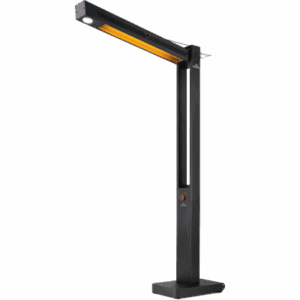 Stock Image - Napoleon - Phantom Freestand - Freestand Patio Heater Series Napoleon Hearth Outdoor Electric Patio Heater - Builders Materials