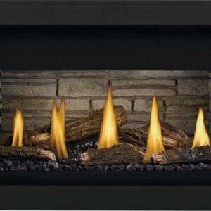 Stock Image - Napoleon - CBLP46 Linear Premium Direct Vent Fireplace, Natural Gas, Alternate Electronic Ignition Napoleon Hearth Gas Linear Fireplace - Builders Materials
