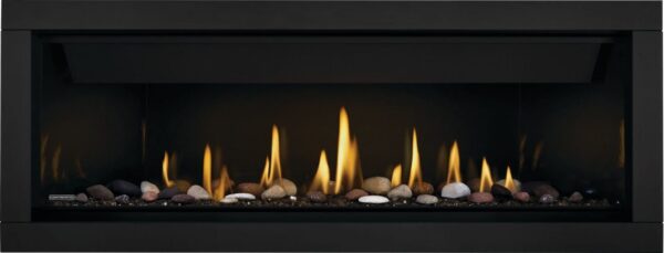 Stock Image - Napoleon - CBLP56 Linear Premium Direct Vent Fireplace, Natural Gas, Electronic Ignition Napoleon Hearth Gas Linear Fireplace - Builders Materials