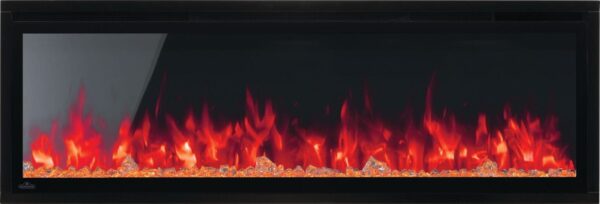 Stock Image - Napoleon - Entice™ 50 Wall-Hanging Electric Fireplace Napoleon Hearth Electric Wall Mount Fireplace - Builders Materials