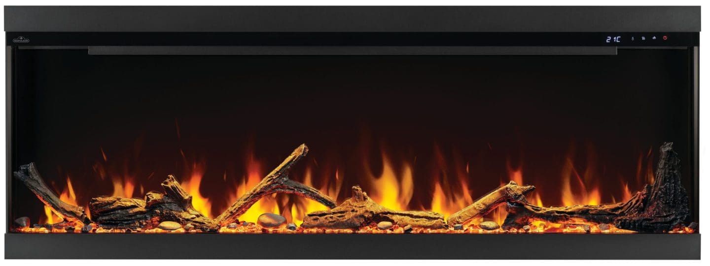 Stock Image - Napoleon - Astound 62 Wall Mount Electric Fireplace Napoleon Hearth Electric Wall Mount Fireplace - Builders Materials