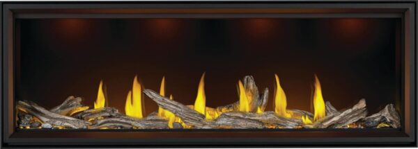 Stock Image - Napoleon - Tall Linear Vector™ 74 Direct Vent Fireplace, Natural Gas, Electronic Ignition Napoleon Hearth Gas Linear Fireplace - Builders Materials
