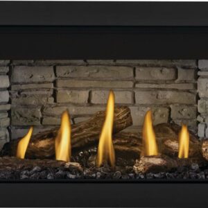 Stock Image - Napoleon - CBLP42 Linear Premium Direct Vent Fireplace, Natural Gas, Alternate Electronic Ignition Napoleon Hearth Gas Linear Fireplace - Builders Materials