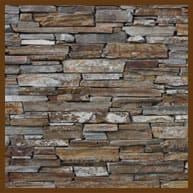 Stock Image - Sunrise Stone - Stone - Quartzite ledge  - Builders Materials
